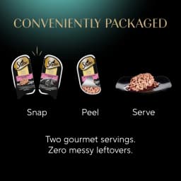 Sheba Wet Cat Food Cuts In Gravy Variety Pack, Gourmet Salmon, Signature Tuna, And Delicate White Fish & Tuna Entrées, (24) 2.6 Oz. Perfect Portions Twin Pack Trays - Thumbnail 10
