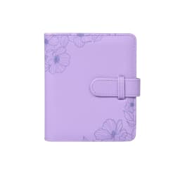Fujifilm instax Mini Purple Floral Album - Thumbnail 1