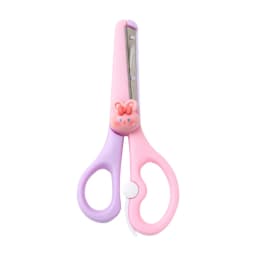 Left Handed Scissors for teen s, Blunt Tip Safety Scissors for Crafting, Home & Office Use, Comfort Grip, Paper Cutting Craft Scissors for Teen - Thumbnail 2
