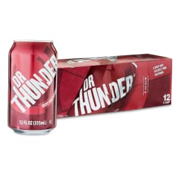 Great Value Dr Thunder Soda Pop, 12 fl oz, 12 Pack Cans - Thumbnail 1
