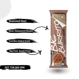 Tina's Big Burrito Beef & Bean, Packaged Burrito, 9 oz, 1 Count - Thumbnail 6