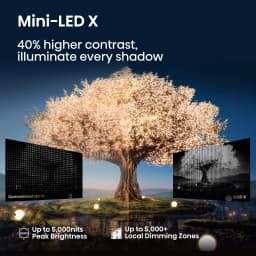 Hisense 85-Inch Class U9 Series Mini-LED ULED 4K UHD Google Smart TV (85U9N, 2024 Model) - QLED, Native 144Hz - Thumbnail 3