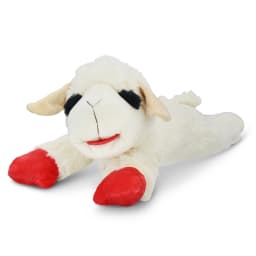 Multipet Jumbo Lamb Chop Plush Dog Toy with Squeaker, 18 inches - Thumbnail 1