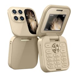 GJX New Mini Flip Phone-Unlocked 2G Cell Phone for Seniors,Large Buttons,Dual Screens,Long-Lasting Battery,Clear Sound,Compact&Easy-To-Use Design - Thumbnail 7