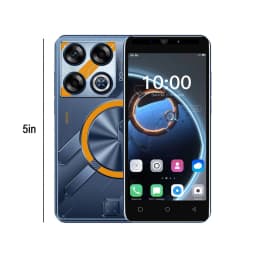 5.5-Inch Android 12 Smartphone, 16GB SIM Standby, 3200mAh Battery, Budget Mobile Phone with 4G Network for Everyday Use - Thumbnail 3