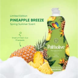 Palmolive Ultra Strength Liquid Dish Soap, Pineapple Breeze Scent, 20 fl oz Bottle - Thumbnail 3