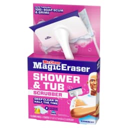 Mr. Clean Shower & Tub Scrubber, Starter Kit, 1 Scrubber & 2 Erasers - Thumbnail 13