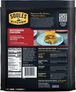 Soules Kitchen Rotisserie Chicken, 8 oz, Refrigerated, 18g Protein per 3oz Serving - Thumbnail 3
