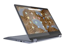 Lenovo - Flex 3 15.6" FHD Touch-Screen Chromebook Laptop - Pentium Silver N6000 with 8GB Memory - 64GB eMMC - Abyss Blue - Thumbnail 8