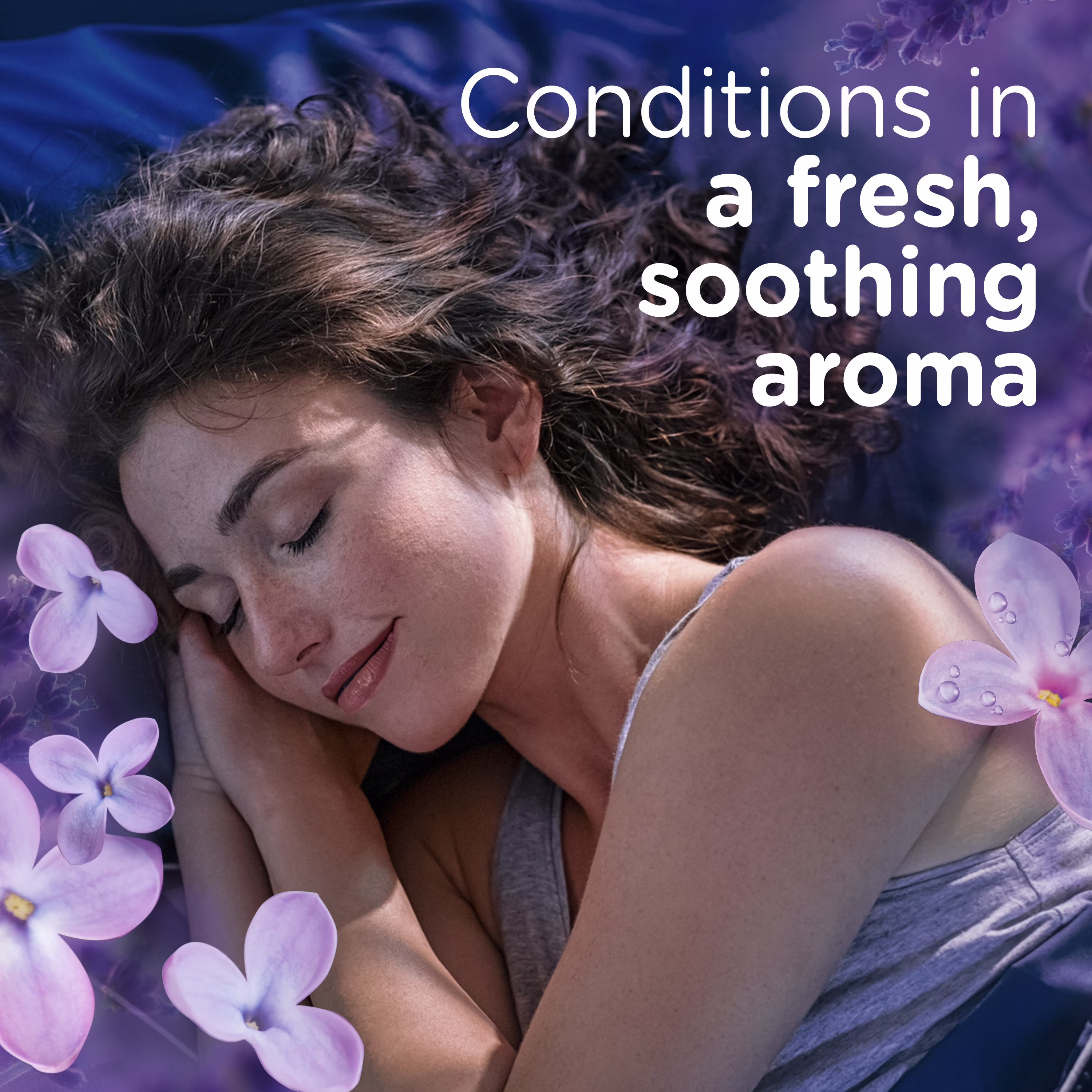 Downy Ultra Soft Liquid Fabric Softener, Calm, Lavender & Vanilla Bean, 93 fl oz, 138 Loads - Thumbnail 2