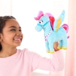 Disney Jr. Sofia the First: Royal Magic Wildfyre Small Plush, 7-Inch Plush Flying Horse Toy with Embroidered Details & Soft Fabrics, Ages 3 - Thumbnail 2