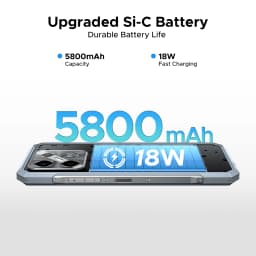 DOOGEE Blade GT Pro 5G Rugged Phone with LED Light, with 32GB+512GB/2TB, 6.72” FHD+120Hz, 5800mAh Battery, 100MP+32MP AI Camera/Face & Finger ID/NFC - Thumbnail 2