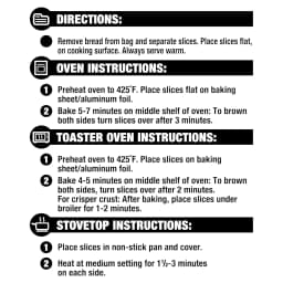 Great Value Garlic Texas Toast, 11.25 oz, 8 Count (Frozen) - Thumbnail 6