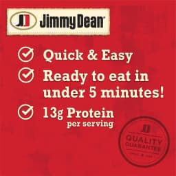 Jimmy Dean Frozen Croissant Breakfast Sandwiches Sausage, Egg & Cheese, 8 Count, 36 oz, 13g Protein per Serving (Fully Cooked) - Thumbnail 3