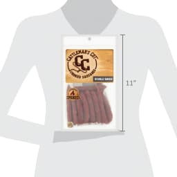 Cattleman's Cut Double Smoked Smoked Sausages 12oz Shelf-Stable Resealable Bag - Thumbnail 6