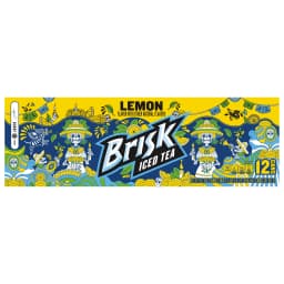 Lipton Brisk Lemon Iced Tea, 12 fl oz, 12 Pack Cans - Thumbnail 4