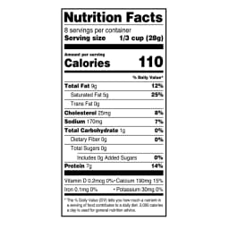 Great Value Sharp Cheddar Finely Shredded Cheese, 8 oz Bag - Thumbnail 4