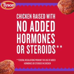 Tyson Any'tizers Honey BBQ Boneless Chicken Bites, 24 oz (Frozen, Fully Cooked) - Thumbnail 5