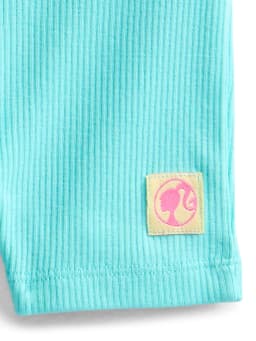 Barbie Baby Girls Graphic Tee and Bike Shorts Set, 2-Piece, Sizes 0/3M-6/9M - Thumbnail 2
