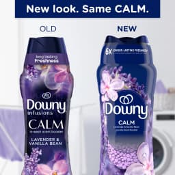 Downy Infusions Calm In-Wash Laundry Scent Booster Beads, Lavender and Vanilla Bean Scent, 24 oz - Thumbnail 2