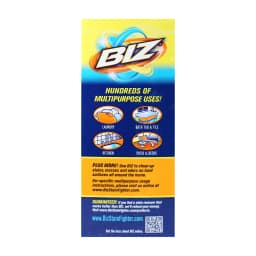 BIZ Stain and Odor Eliminator Powder for Tough Stains, 60 oz - Thumbnail 3