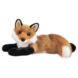 Douglas Cuddle Toys 1835 Roxy Red Fox Plush Toy Stuffed Animal 14-inch - Thumbnail 3