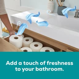 Angel Soft 2-Ply Toilet Paper, Fresh Linen Scented Tube, 12 Mega Rolls, 320 Sheets per Roll - Thumbnail 2