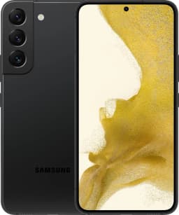 Samsung Galaxy S22 5G Smartphone, Spectrum Only,128 GB Storage + 8 GB RAM, Phantom Black - Thumbnail 1