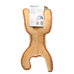 Vibrant Life Brown Bunny Plush Dog Toy with Squeaker, Chew Level 4 - Thumbnail 8