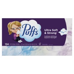 Puffs Ultra Soft Facial Tissues, 1 Family Size Box, 124 Facial Tissues Per Box - Thumbnail 13