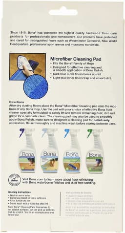 Bona Microfiber Cleaning Pads (3 Pack) - Thumbnail 4
