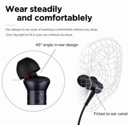 RHEA- 1More Piston Fit In-Ear Earphones Fashion Durable Headphones Gray Sealed - Thumbnail 2