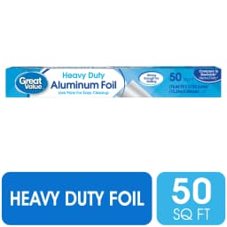 Great Value Heavy Duty Aluminum Foil, 50 sq ft - Thumbnail 1