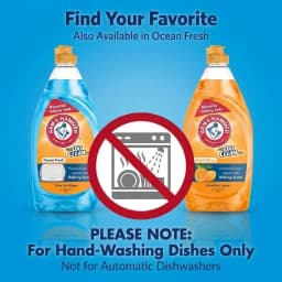 Arm & Hammer + Oxi Clean Ultra Dish Liquid Soap, Ocean Fresh, 10.1 oz - Thumbnail 9