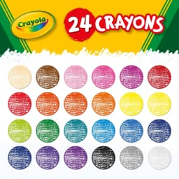 Crayola Crayons, 24 Count, Back to School Supplies, Classroom Must Haves for Teachers, Classic Colors, Gifts, 3+ - Thumbnail 2