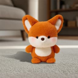 YiJuHui 1pcs Plush Realistic Fox Stuffed Animal Ultra Soft Sleep Aid Anxiety Relief Companion Toy for Adults - Thumbnail 8