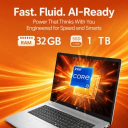 HP 2026 15.6" FHD Laptop Computer, Intel i3-N305(Up to 3.8GHz), 32GB RAM|1TB SSD, WiFi 6, Fast Charge, AI Copilot - Thumbnail 3