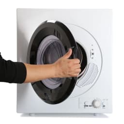 BLACK+DECKER BCED26 Compact Dryer for Standard Wall Outlet, Small, 5 Modes, Load Volume 8.8 lbs., White - Thumbnail 3