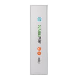 Pen+Gear Durable View Binder, 2-Inch Rings, White, 1 Count, 520-Sheet Capacity - Thumbnail 3