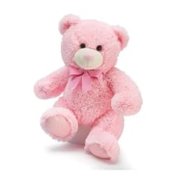 Burton & Burton Plush Pink Bear, 16 inches - Thumbnail 1
