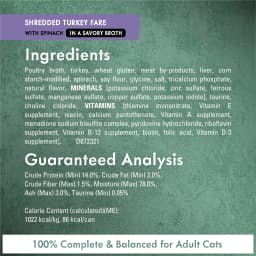Purina Fancy Feast Medleys Shredded Fare Collection Wet Cat Food Variety Pack, 3 oz Cans (12 Pack) - Thumbnail 6