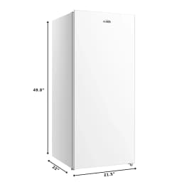 7 cu. ft. Garage Ready Convertible Upright Freezer/Refrigerator in White (KM-RUF-7S) - Thumbnail 4