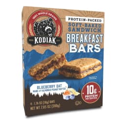 Kodiak Soft-Baked Blueberry Oat Sandwich Protein Breakfast Bars, 1.76 oz, 4 Count, Shelf-Stable - Thumbnail 6