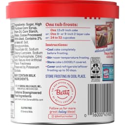 Betty Crocker Rich and Creamy Milk Chocolate Frosting, Gluten Free, 16 oz - Thumbnail 10