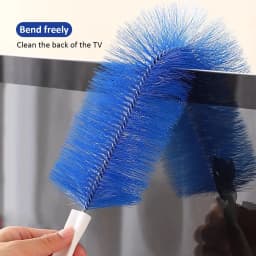 Bendable Fan Cleaner Brush - Flexible Dust Remover for Ceiling Fans, Vents, Blinds & Car - Washable Reusable Duster - 2 Pack - Thumbnail 5