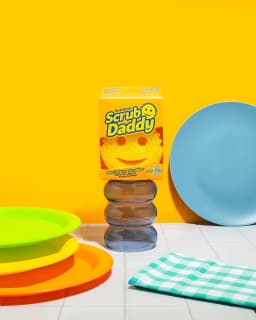 Scrub Daddy Original Sponge Scratch-Free Dish Scrubber, Kitchen & Bath Cleaning Supplies. Scrubbies & Esponjas De Fregar - Thumbnail 6