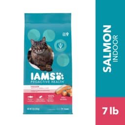 Iams Proactive Health Salmon Dry Cat Food, 7 Lb Bag - Thumbnail 4