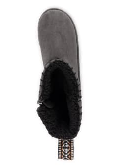 MUK LUKS Women's Truvie Faux Suede Cozy Ankle Bootie (Wide Width Available) - Thumbnail 5