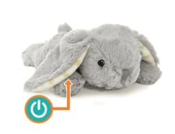 Cloud b Dream Buddies Bunny Star Constellation Night Light Mini Plush Toy - Thumbnail 2