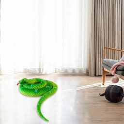 Gqtwoy Simulation Snake Plush Doll - Funny Boa Constrictor Toy for Kids, Soft Cloth Doll for Birthday Gift, Fun Spoof Toy, 7.87"x7.87"x1.57" - Thumbnail 6